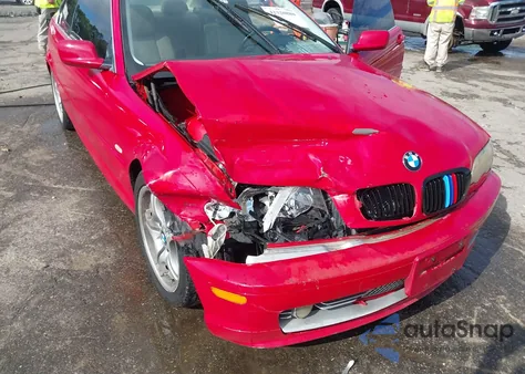 2002 BMW 330Ci from USA, damaged, VIN WBABN53412JU39577